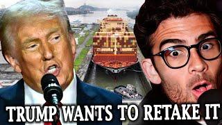 Trump Threatens To Take Over Panama Canal | HasanAbi Reacts