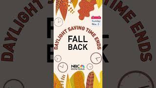 ⏰Don’t forget!⏰ Daylight saving time ends this Sunday at 2 a.m.