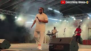 Ayigbe Edem Brings Fire on Stage@NDC National Victory Concert Ahead Of Swearing In President Mahama