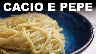 A trick for smooth cacio e pepe