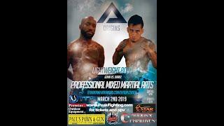 Peak Fighting 3-2-19 Main Event - Vaughn Govia vs Ariel Juarez