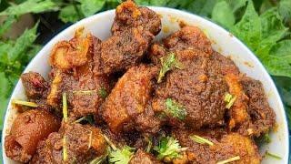 Spicy Mutton Kosha Recipe #spicymuttoncurry #muttonkosha #muttonkosharecipe #tubeman #shorts