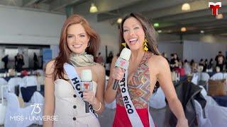 Miss Puerto Rico y Miss Honduras hablan sobre maternidad | Telemundo Entretenimiento