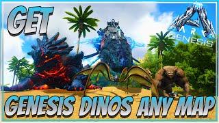 Get Ark Genesis Dinos On Any Map