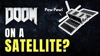 Running DOOM on a satellite