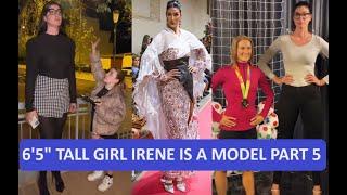 6'5" Tall Fashion Model Irene Olivares Mora Part 5