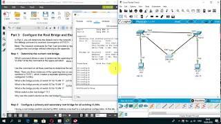 3.3.2.3 Lab - Configuring Rapid PVST, PortFast, and BPDU Guard