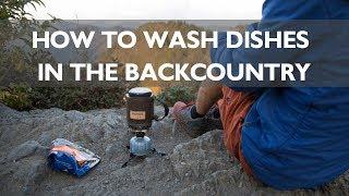 How to Wash Dishes in the Backcountry  LNT Skills Series / Cómo lavar la vajilla en áreas agrestes