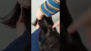 stunning hair design like waterfall plz like and subscribe #ytshorts #shortsvideo #hairdesign