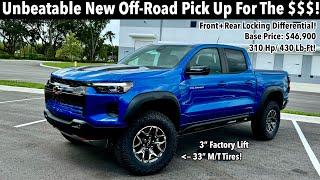 2024 Chevy Colorado ZR2: TEST DRIVE+FULL REVIEW