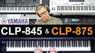 Yamaha CLP-845 vs CLP-875: Sound Comparison | All Playing. No Talking.