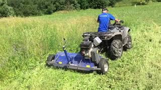 yamaha Grizzly 700cc ATV 4x4 lawn mower