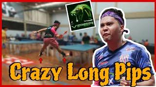 CRAZY Long Pips OX  (Leonardo Arata)