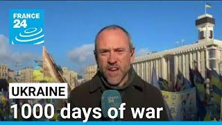 1000 days of war: Moscow now controls nearly one-fifth of Ukraine's territory • FRANCE 24 English