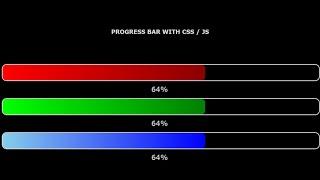 How to create Dynamic Progress Bars with JavaScript