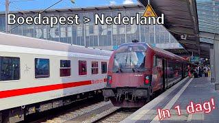 In één dag van BOEDAPEST naar NEDERLAND met de Railjet en ICE #BartVlog