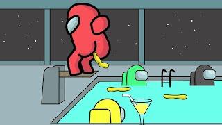 Impostor Pooping Into The Pool - (Among Us Funny Animation) Eps. 1