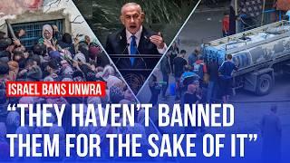 Israel bans Palestinian refugee agency UNRWA from operating | LBC