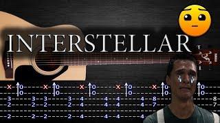 How to play 'Interstellar' Guitar Tutorial [TABS] Fingerstyle