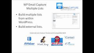 WP Email Capture Launch Video!