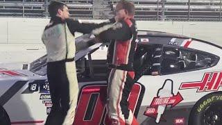 Chandler Smith Confronts Cole Custer After Playoff Elimination; Hear From Both Drivers Post-Race