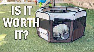 DONORO Dog Playpen 36" Review - Is It Worth It?