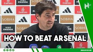 I hope ARSENAL beat PSG I Andoni Iraola I Arsenal 1-2 Bournemouth