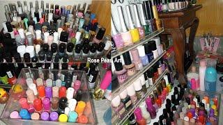 My Entire Nail Polish Collection and Organization (REQUESTED) | Rose Pearl