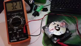 Quanta Magnetics : Mini PowerCell plate motor - Update #1 32hrs runtime