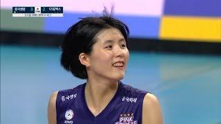 [V리그] GS칼텍스 : 흥국생명 경기 MVP 이재영 (12.01)