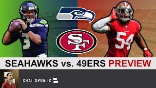 San Francisco 49ers vs Seahawks Preview: HUGE Game vs Russell Wilson + 49ers To Watch, Keys To Game