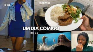 Rotina REAL de sábado (Cozinhando, stress da universidade, a pequena sereia ) | Vlog