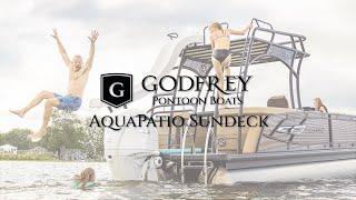 Godfrey Pontoon Boats | AquaPatio Sundeck