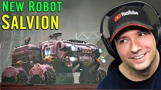 NEW Healing Robot SALVION - Armor Attack Gameplay AT