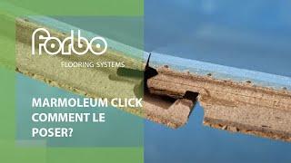 Marmoleum Click - Sol linoléum clipsable naturel, comment le poser ? | Forbo Flooring Systems