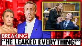 Blake Lively & Ryan Reynolds CANCELLED After Their Lawyer Revealed SHOCKING Details!