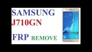 Samsung J710GN 6 0 1 FRP Bypass