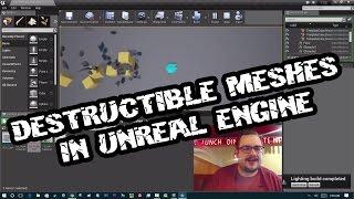 How to Create Destructible Meshes in Unreal Engine 4 - Part 1