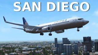 [FSX] Orbx KSAN Landing (New Scenery!!) | San Diego |