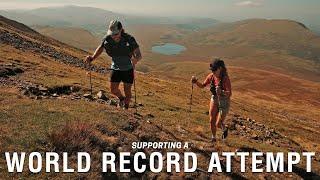 World Record Attempt?! | My first time supporting & back to the trails!