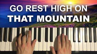 Vince Gill - Go Rest High On That Mountain (Piano Tutorial Lesson)