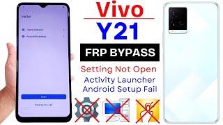 Vivo Y21 (V2111) Frp Unlock Android 12 | Vivo Y21 Google Account Bypass Without Pc 2025 New Update