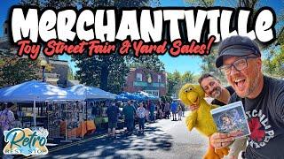 Thrifting A Community Yard Sale & The Merchantville New Jersey Toy Fair | Movies & Toys