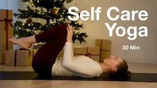 Self Care Yoga 30 Min | Gegen Stress & Rückenschmerzen | für Entspannung & Ruhe