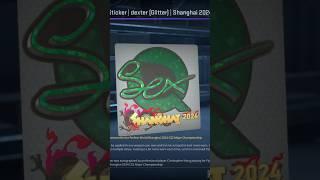 Dexter Glitter shanghai major #counterstrike #cs2 #csgo #cs #cs2clips #shortvideo #shanghai #major