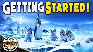 GETTING STARTED IN BELOW ZERO : NEW ARCTIC CREATURES & MORE - Subnautica Below Zero Gameplay - EP 1