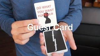 Guest Card || Cardistry by Dmitry Oakleaf