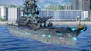 Modern Warships: Js Yamato Aegis After Getting Accuracy Buff In Cannons | Alpha Test