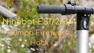 Ninebot ES/SNSC Custom Firmware (CFW) ST-Link Flash Tutorial