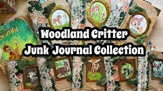 NEW Junk journal Collection / Handmade Journal Flip Through / Fall Theme Vintage Style Journals